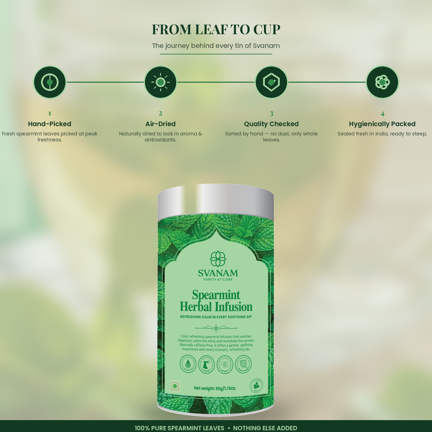 SVANAM Spearmint Tea
