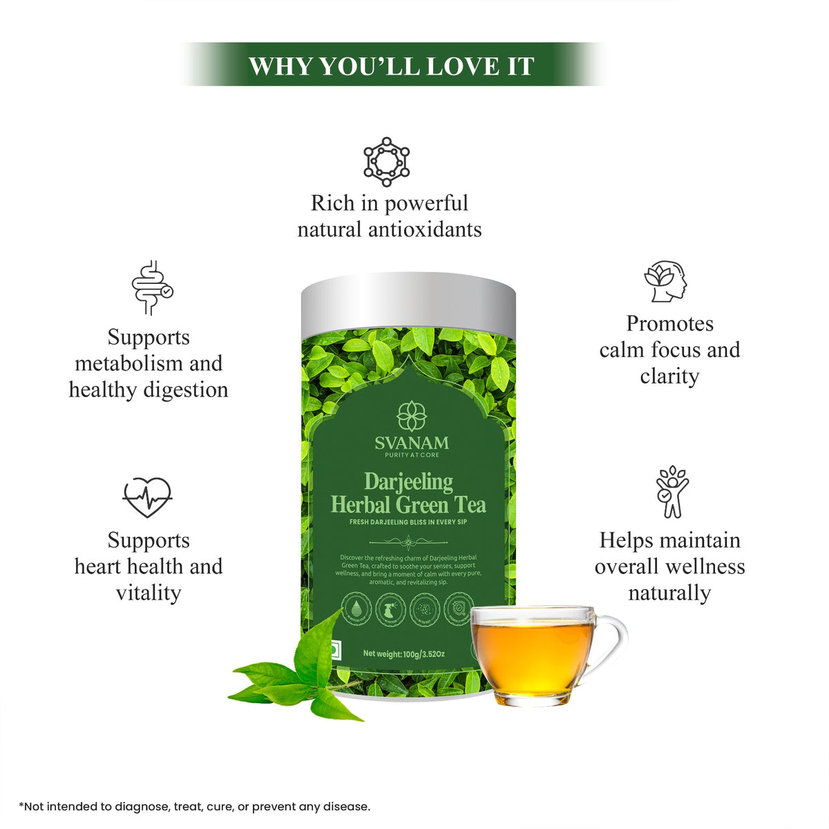 Darjeeling Herbal Green Tea