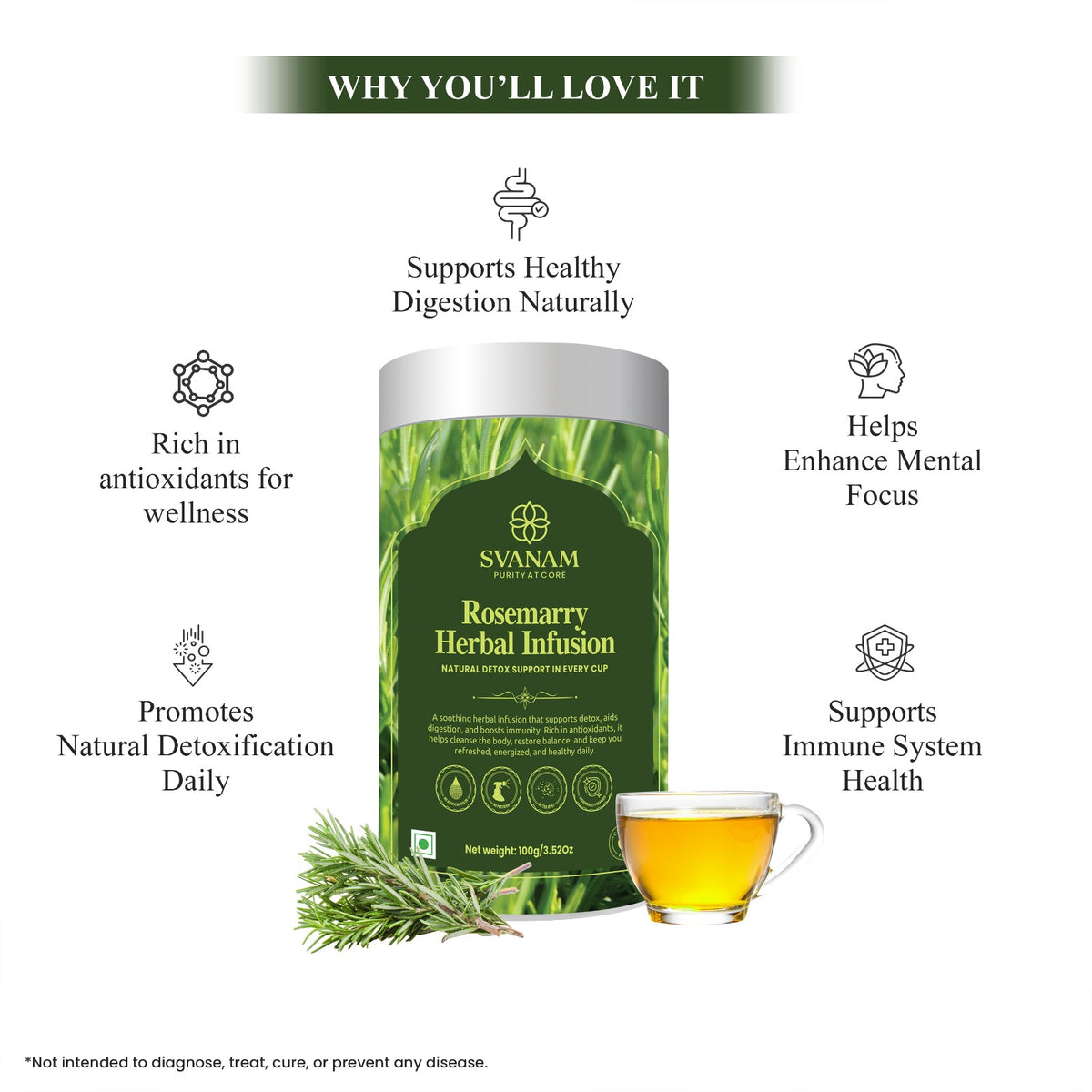 Rosemarry Herbal Infusion