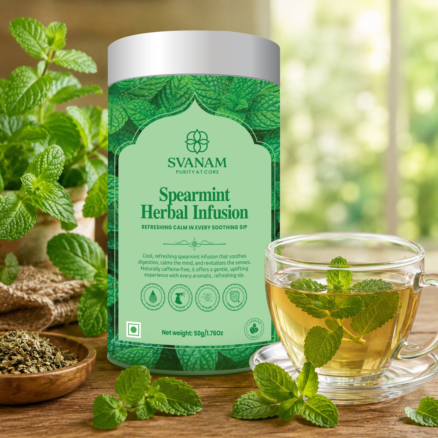 SVANAM Spearmint Tea