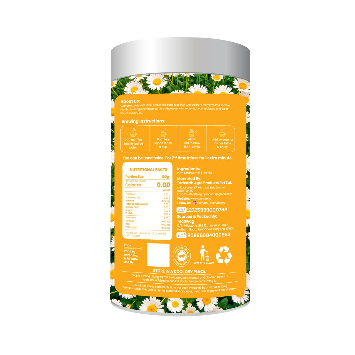 Chamomile Herbal Infusion