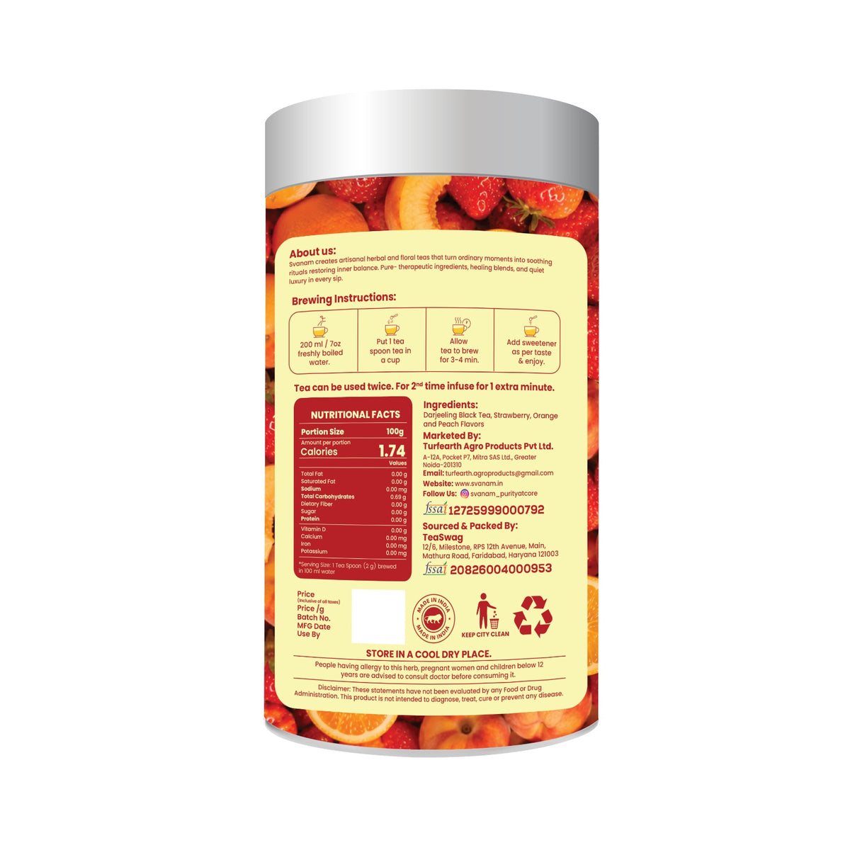 Mix Fruit Herbal Infusion