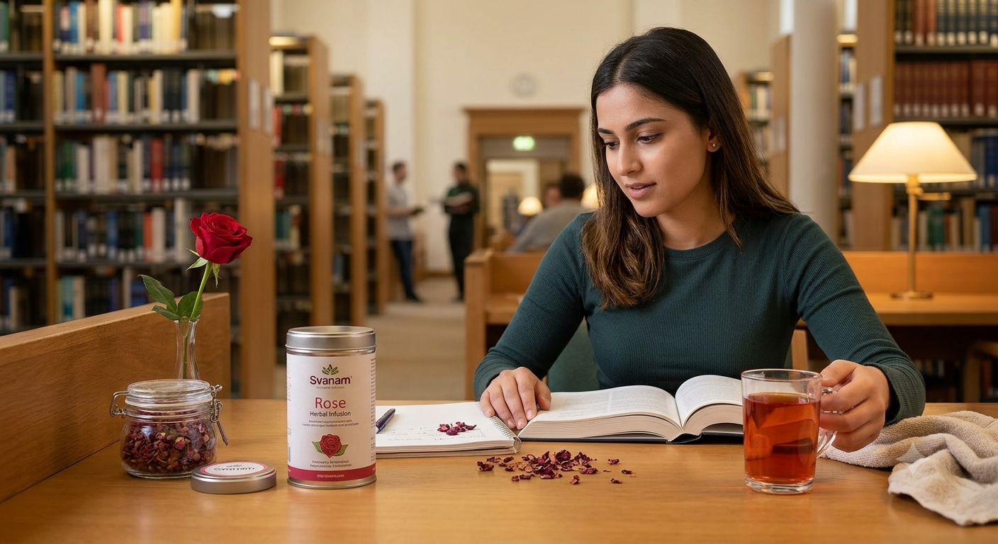 SVANAM Rose Flower Tea