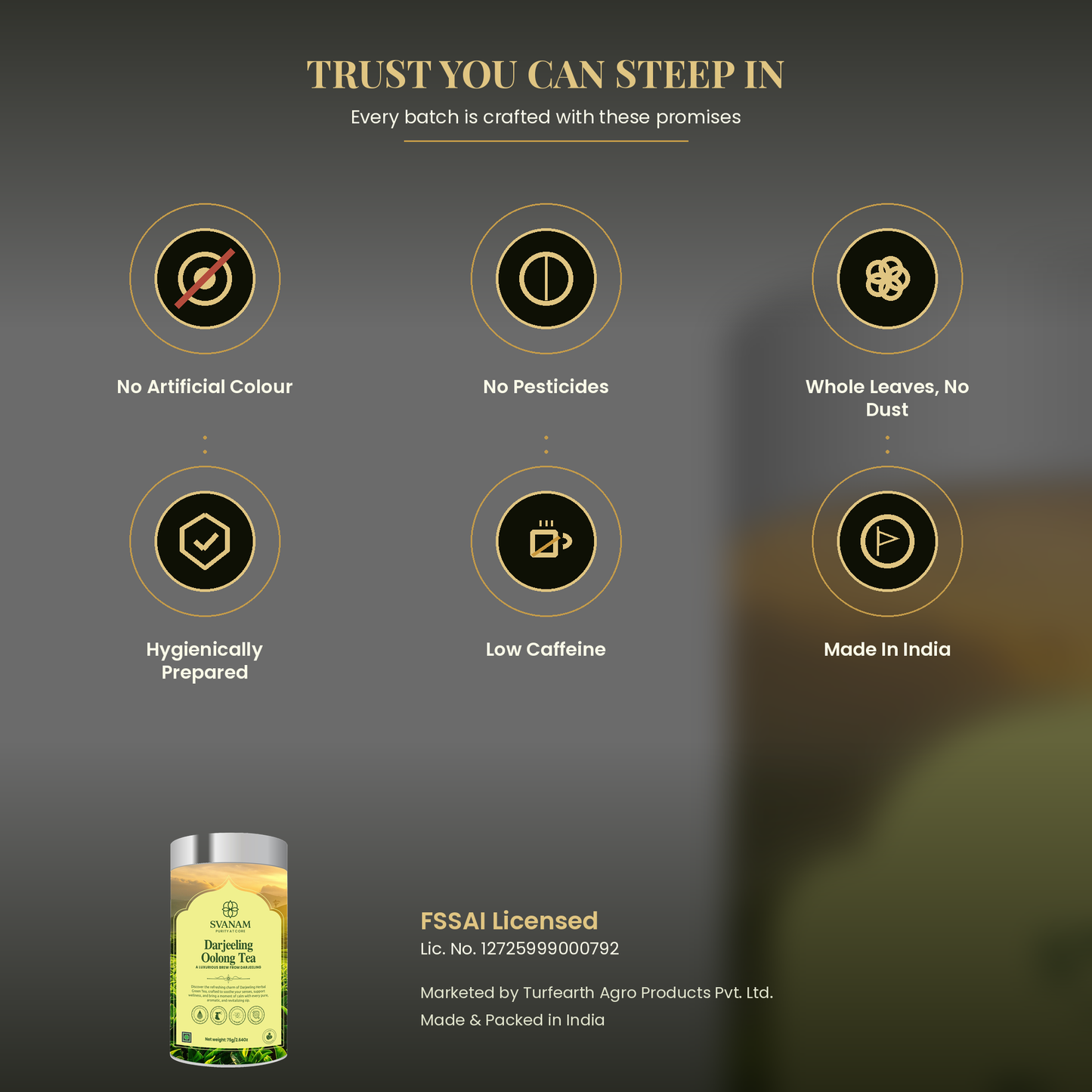 Svanam Darjeeling Oolong Tea