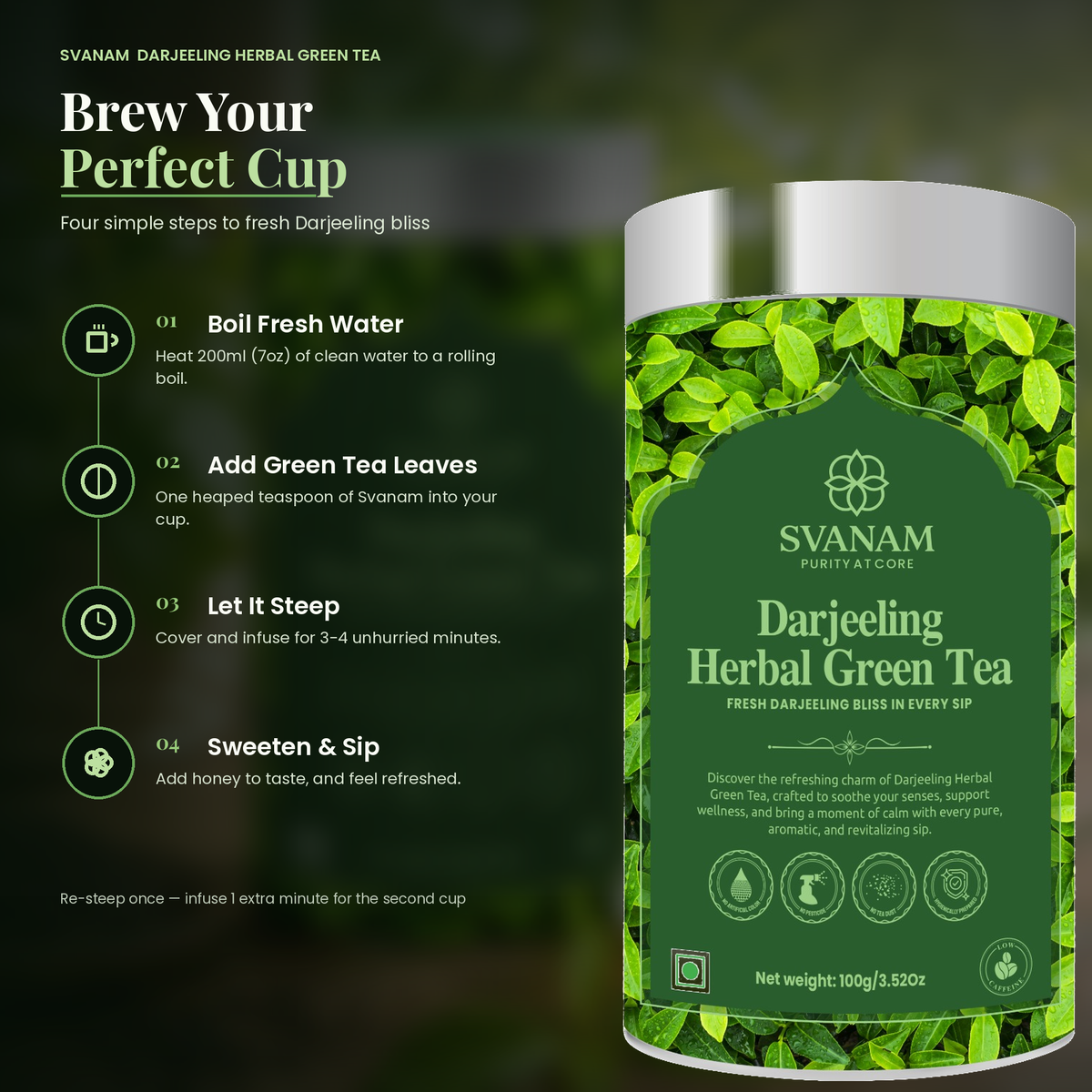 Darjeeling Herbal Green Tea