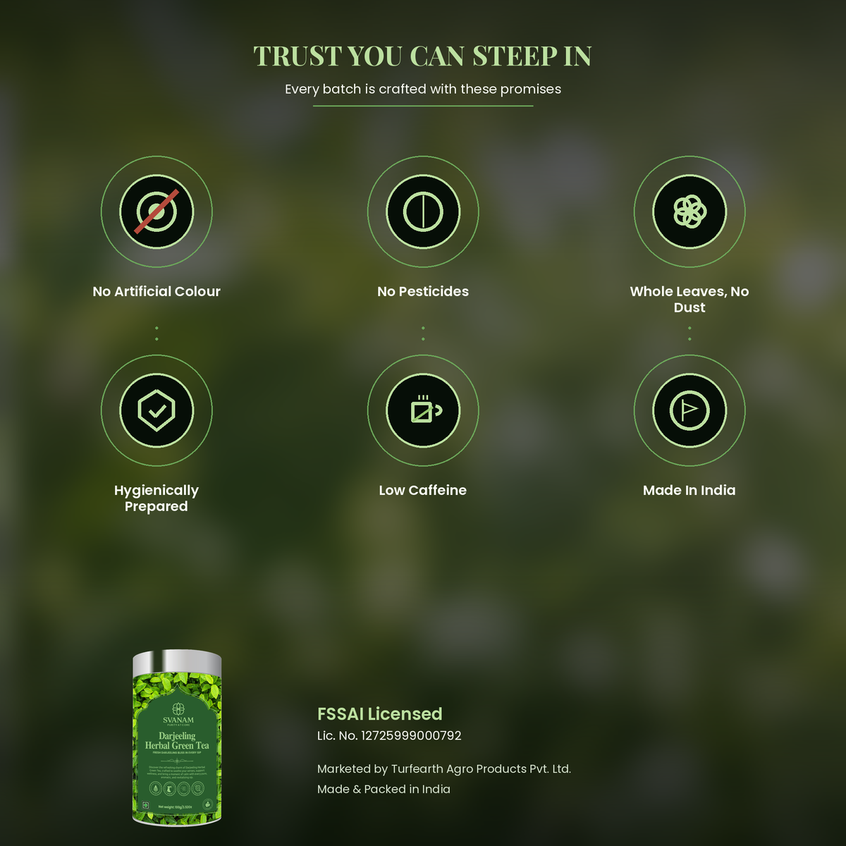 Darjeeling Herbal Green Tea