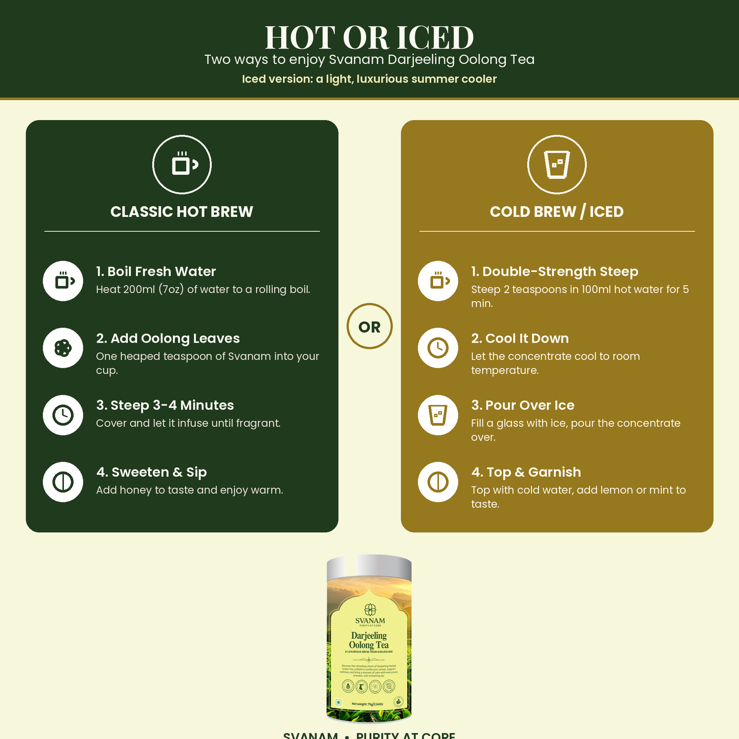 Svanam Darjeeling Oolong Tea