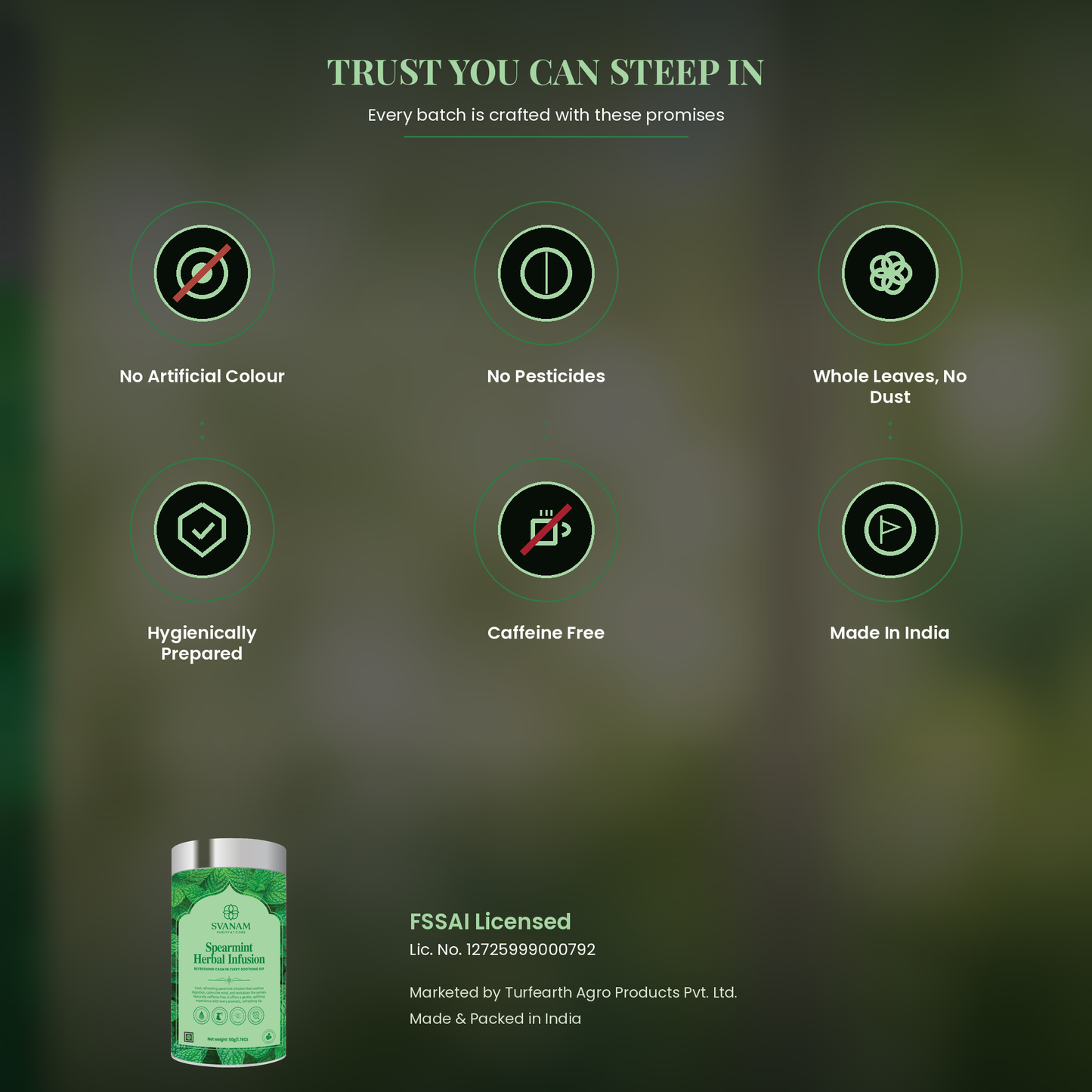 SVANAM Spearmint Tea