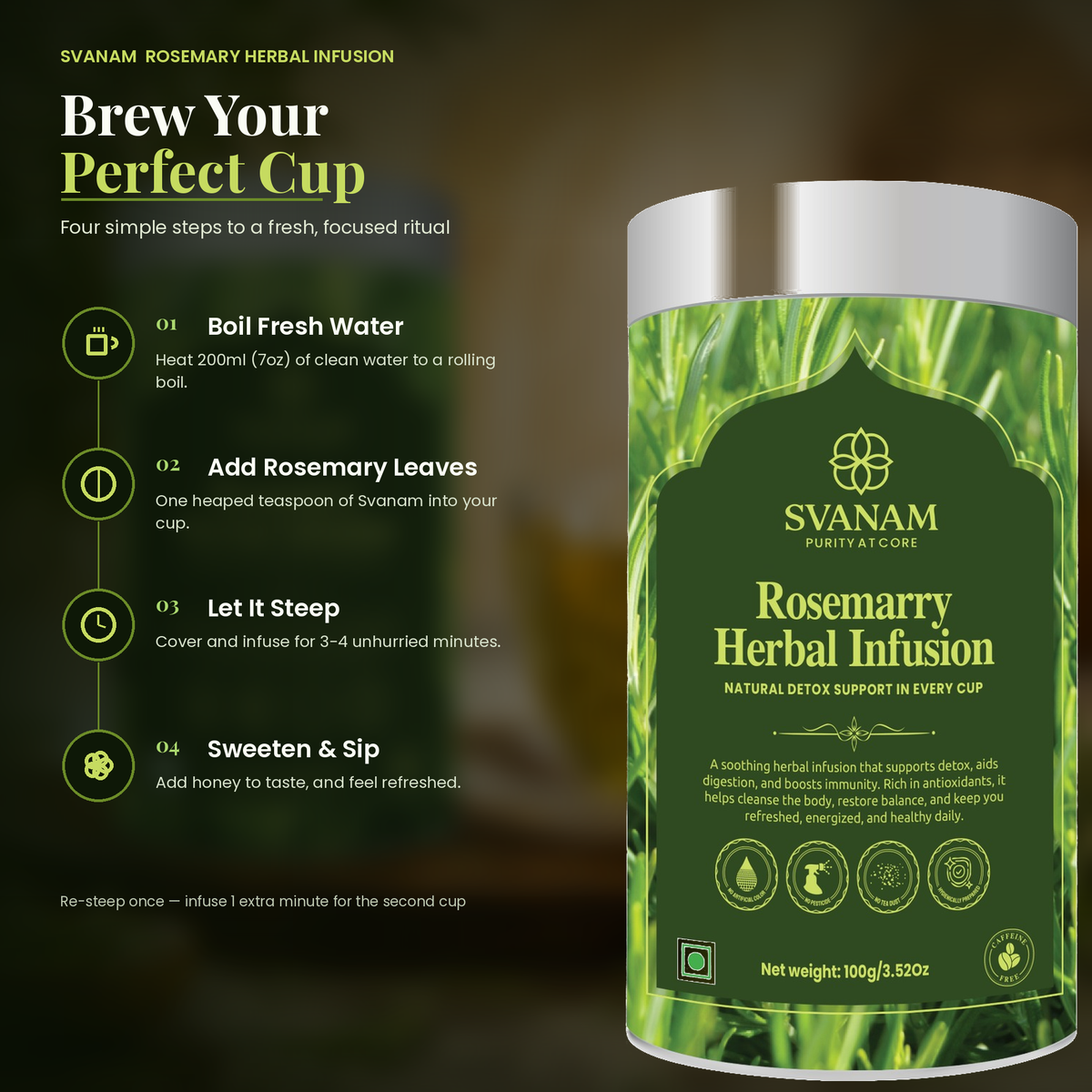 Rosemarry Herbal Infusion